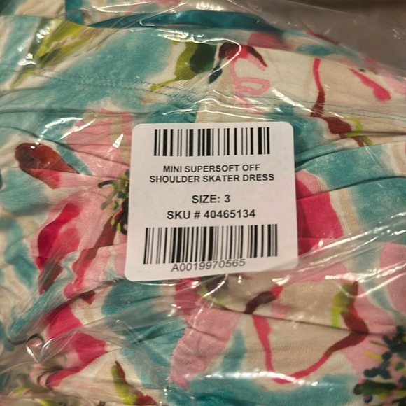 Torrid mini super soft off shoulder skater dress floral size 3 / 3X / 22-24 - Picture 4 of 4